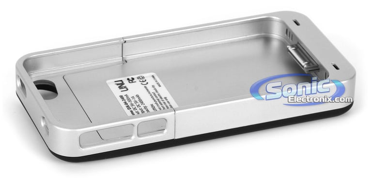 uNu DX-04-2400BS (Black and Silver) Protective Case and Battery Recharger  Image 2