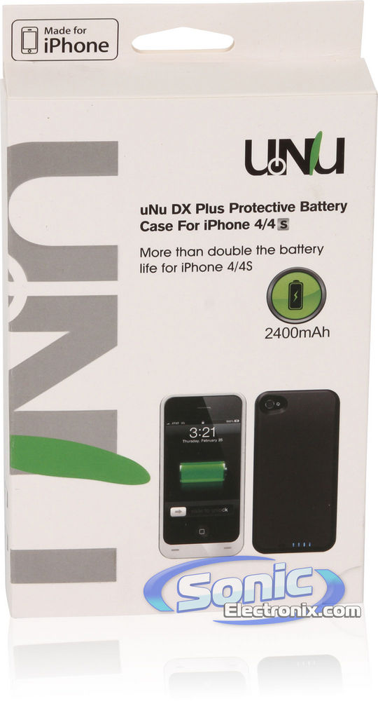 uNu DX-04-2400BS (Black and Silver) Protective Case and Battery Recharger  Image 11