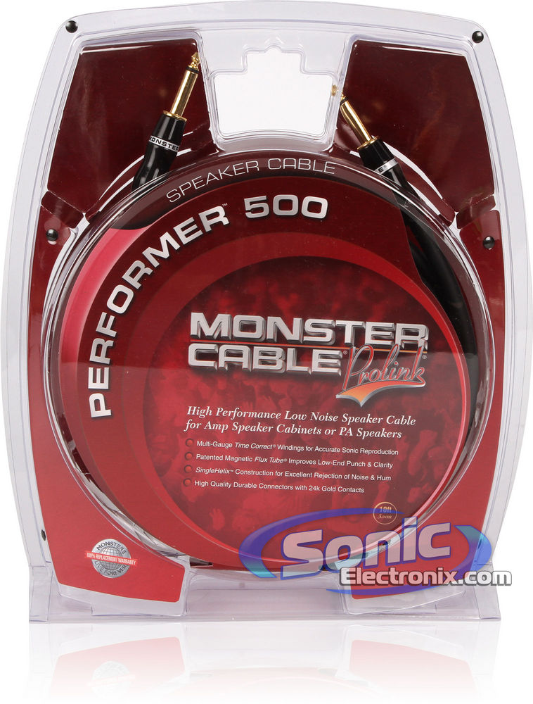 Monster Cable Performer 500 Speaker Cable (P500-S-10) Image 3