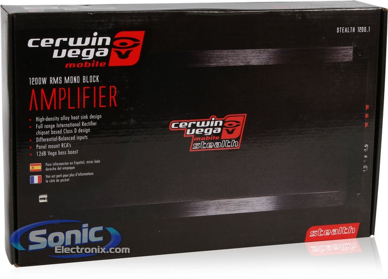Cerwin-Vega STEALTH1200.1 Image 7