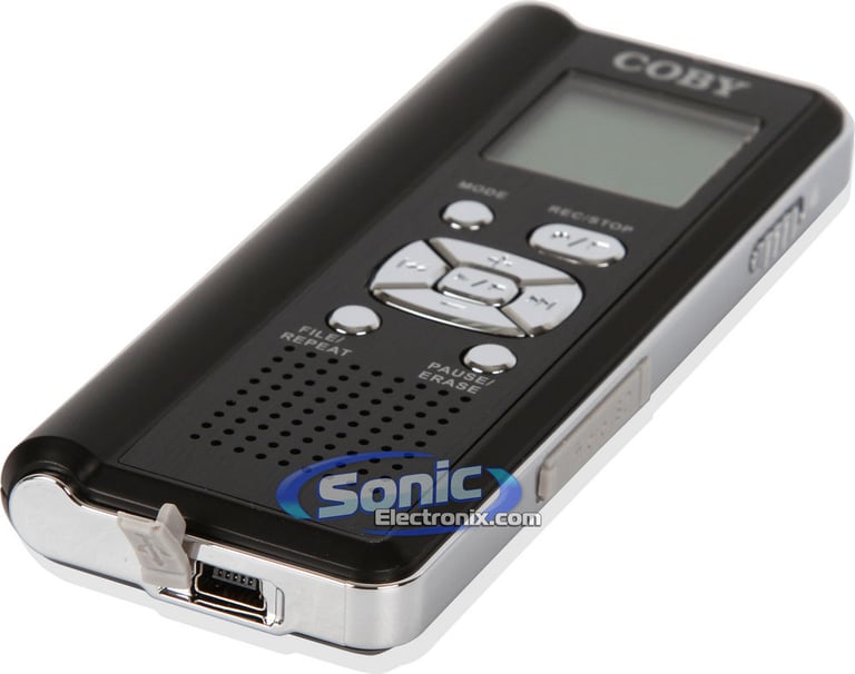 Coby CXR190-4G 4 Gig Portable Digital Voice Recorder Image 4