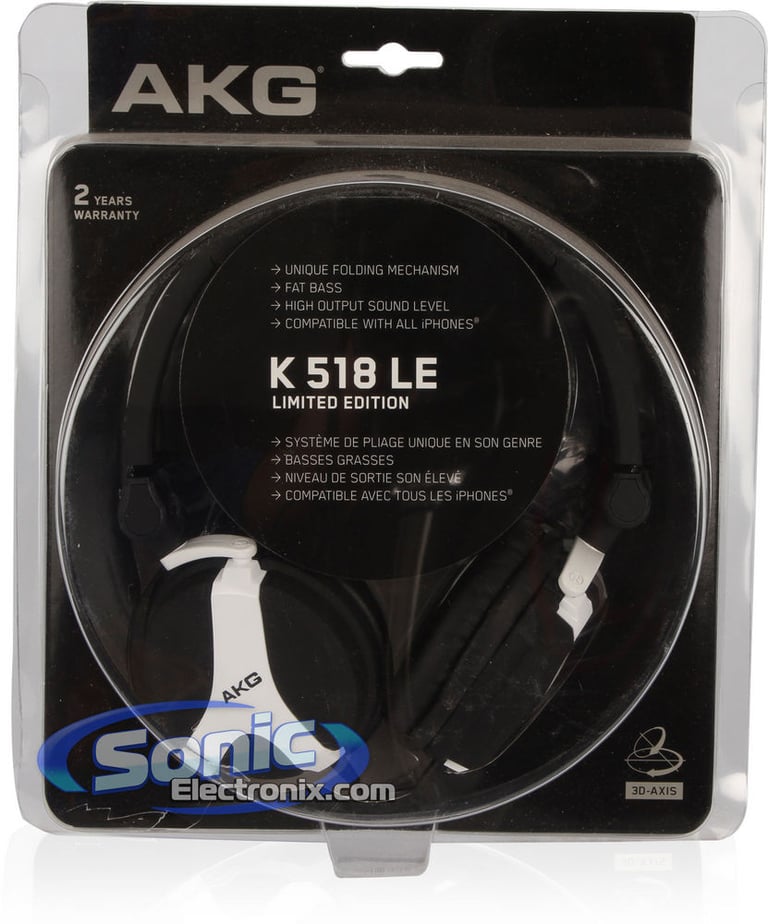 AKG K518 LE White Limited Edition - White Image 9
