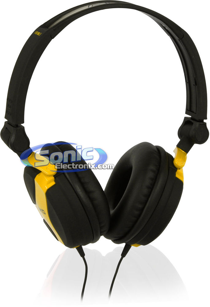 AKG K518 LE (K 518 LE) Limited Edition On-Ear DJ Headphones -  Yellow Image 1