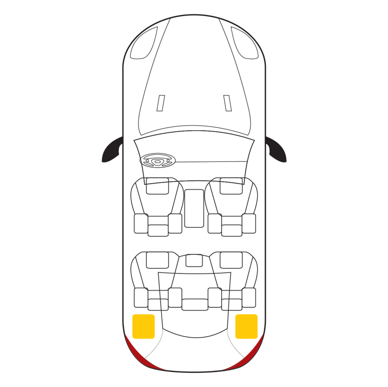 Far Rear Side Panel Woofer