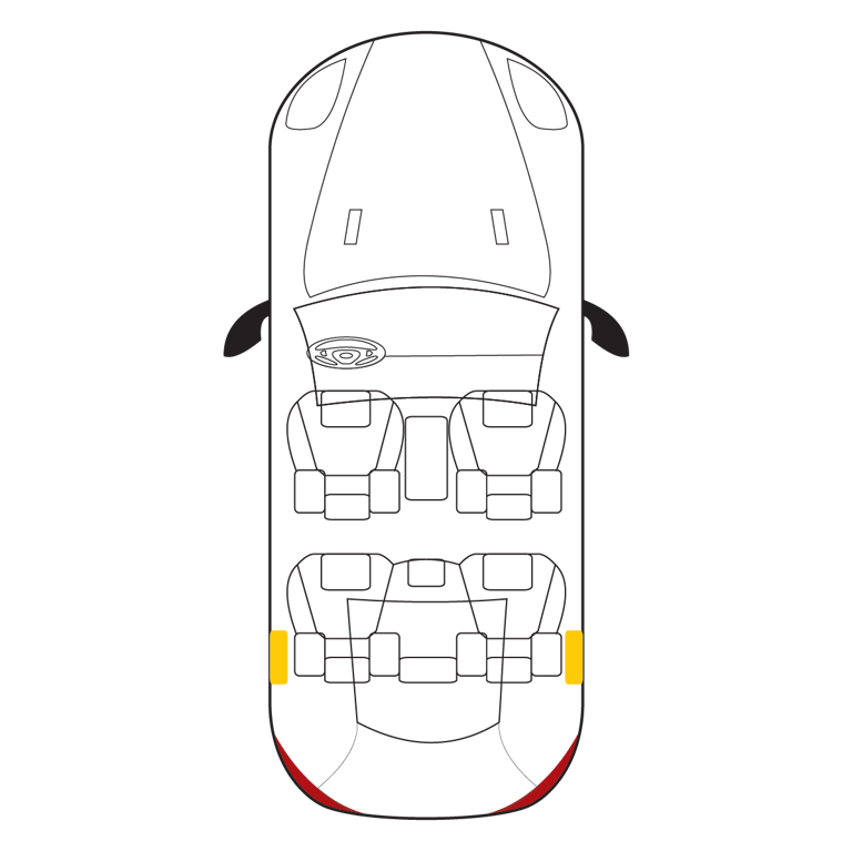 Rear Seat Side Panel Speakers