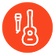 Guitar and mix inputs