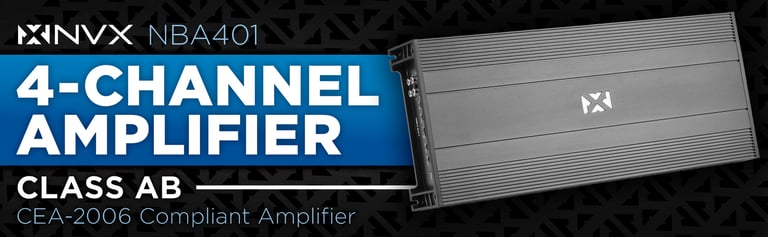 Class AB 4 Channel Amplifier