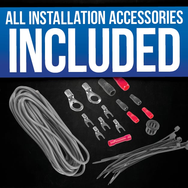 All Installation Accessories Included