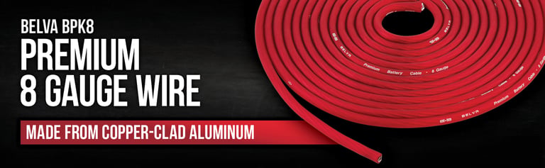 Copper-Clad Aluminum 8 Gauge Wire