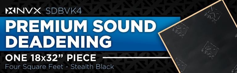 Sound Deadening 18 By 32 Inch Piece
