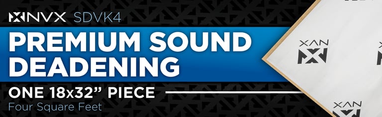 Sound Deadening 18X32 Inch Piece