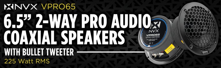 Six and a Half Inch Two-way Pro Audio Coaxial Speaker
