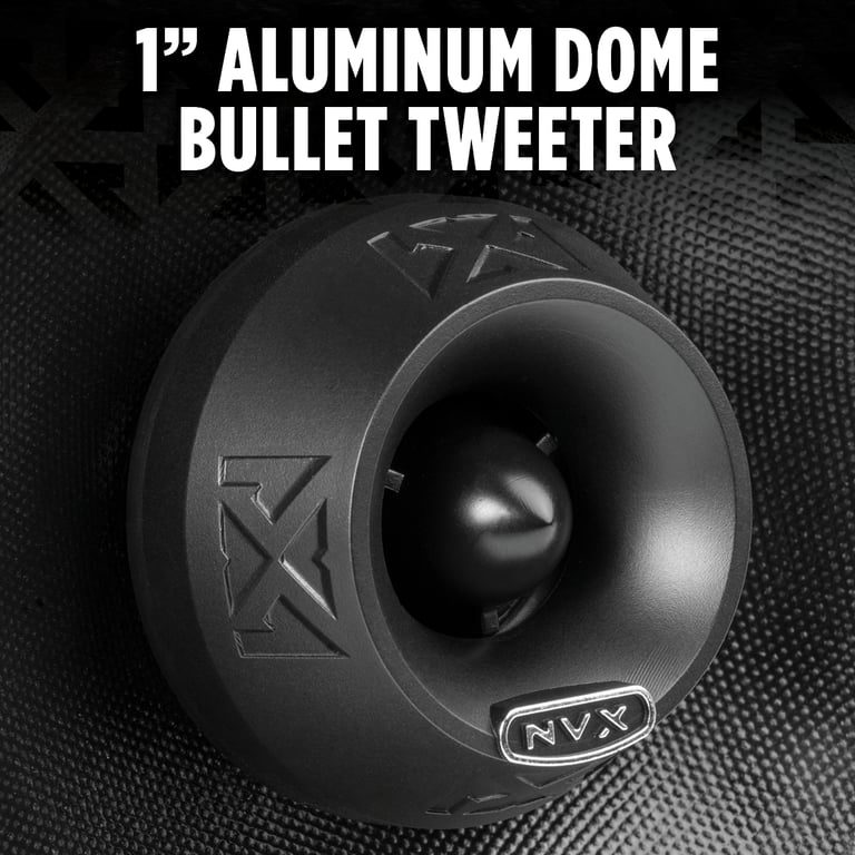 One Inch Aluminum Dome Bullet Tweeter