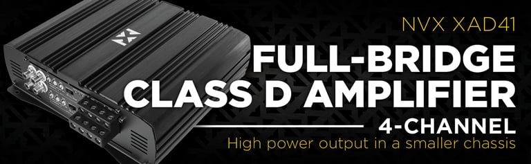 4 Channel Class D Amplifier