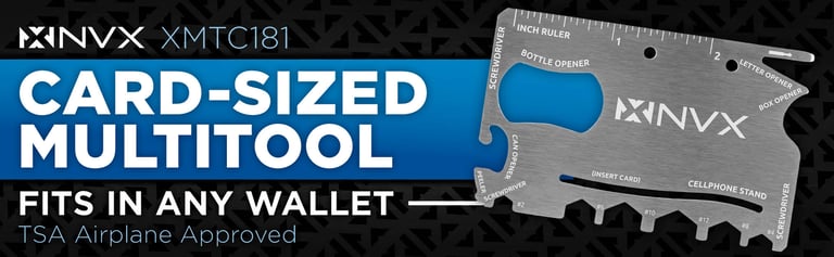 NVX Card Sized Multitool