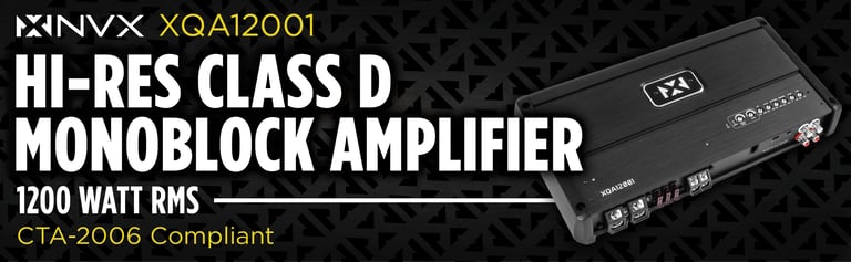 High-Res Class D Monoblock Amplifier