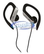 JVC HAEB75S (HA-EB75-S) Splash-Proof Sports-Clip In-Ear Headphones - Silver thumbnail image