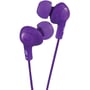 JVC HAFX5V (HA-FX5-V) Gummy-Plus In-Ear Headphones - Violet thumbnail image
