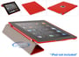 D2RD Candy Apple Red iPad Protection Case/Cover for Current/New iPad Generation 4, Generation 3 and iPad 2 thumbnail image