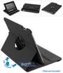 Limitless Creations D5GG Gray w/Gray Accents PivoTablet Padded Denim 360&deg; Swivel Case for new iPad and iPad 2 thumbnail image