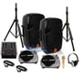 Gemini TT-2000 w/ Gemini PS-424X Party Pro Package with FREE Cables & Stands thumbnail image