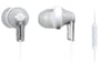 Panasonic RP-HJC120-W (RPHJC120W) In-Ear Headphones- White thumbnail image