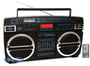 Lasonic Limited Edition i-931BT Ghetto Blaster - Black/Chrome thumbnail image