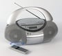 Sony CFD-S350 (CFDS350SILVER) Portable AM/FM Radio CD/Cassette BoomBox thumbnail image