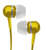 Coby CVEM79YEL High-Performance Isolation In-Ear Stereo Headphones (Yellow) thumbnail image