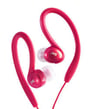 JVC HAEBX5PN (HA-EBX5-PN) Pink Sports-Clip In-Ear Headphones thumbnail image