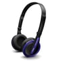 Coby CV145BLU Jammerz Elite Deep Bass Folding Headphones (Blue) thumbnail image