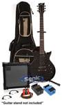 ESP EC-100QM (STBLK) Electric Guitar Package with FREE Cables thumbnail image