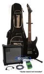 ESP M-50 (BLKS) Electric Guitar Package with FREE Cables thumbnail image