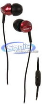 Sony MDREX58V/RED (MDR-EX58V/RED) EX Series Earbuds with Volume Control - Red thumbnail image