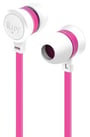 iLuv iEP335WPKN Neon Sound In-Ear Headphones/Earbuds with iPod/iPhone Remote (Pink/White) thumbnail image