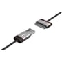 iLuv iCB19BLK Premium 30-Pin to USB Extended Sync & Charge Cable for iPad/iPhone/iPod (6 -ft) thumbnail image
