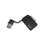 iLuv iCB9BLK CuteSync iPod/iPhone Sync/Charge Cable (Black) thumbnail image