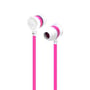 iLuv iEP334WPKN Neon Sound In-Ear Headphones/Earphones (Pink/White) thumbnail image
