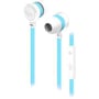 iLuv iEP336WBLN Neon In-Ear Headphones/Earbuds (White/Blue) thumbnail image