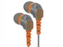 Scosche HPS200GYO (Orange & Grey) In-Ear Headphones thumbnail image