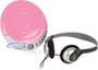 Coby CX-CD329 (CXCD329PK) Personal Slim-Line Portable CD Player - Pink thumbnail image