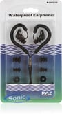 Pyle PWPE10B Marine Earbuds Waterproof In-Ear Headphones (Black) thumbnail image