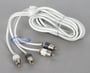 T-Spec White RCA Cables (V10RCA-102) thumbnail image