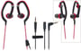 Audio Technica ATH-CKP200RD SonicSport In-Ear Headphones - Red thumbnail image
