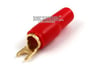 4 Gauge Spade Terminals (10 Pack -- RED) thumbnail image