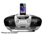 RCA Ri171 Portable AM/FM Radio Boombox iPhone/iPod Dock thumbnail image