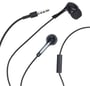 RCA HP59MIC Noise-Isolating Earbuds In-Ear Headphones (Black) thumbnail image