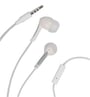 RCA HP59MICWH Stereo Earbuds In-Ear Headphones Headset (White) thumbnail image