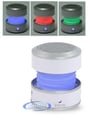 iHome iHM61W GlowTunes Color Changing Mini Portable Speaker (White) thumbnail image