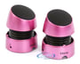 iHome iHM79PC Mini Portable Stereo Speakers (Pink) thumbnail image